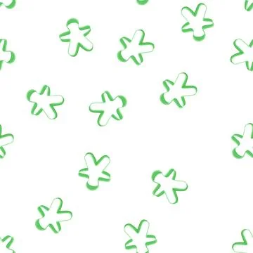 Pattern kitchen cookie cutter cartoon vector Stock Illustration