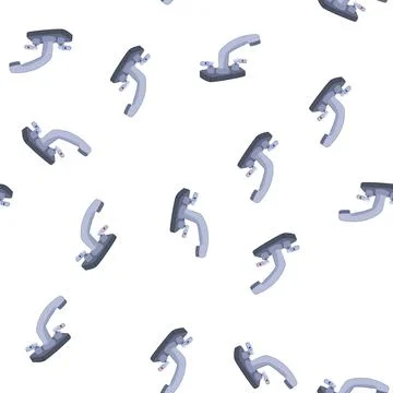 Pattern kitchen faucet cartoon vector Stock Illustration