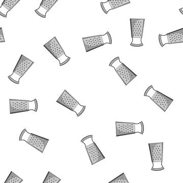 Pattern kitchen grater cooking cartoon vector Illustration