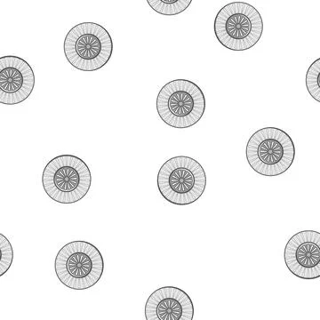 Pattern kitchen sink drain cartoon vector Stockillustratie