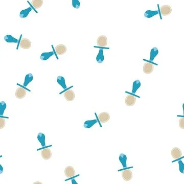 Pattern kitchen toddler spoon cartoon vector Stock Illustration