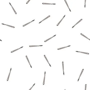Pattern knife scalpel surgery cartoon vector Stock Illustration