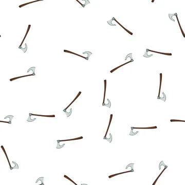 Pattern knight medieval weapon cartoon vector Stock Illustration