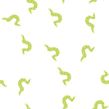 Pattern knit scarf kid cartoon vector イラスト素材