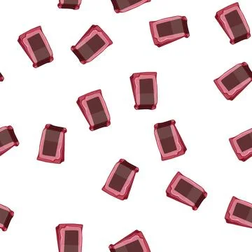 Pattern label coffee packaging cartoon vector Stock Illustration