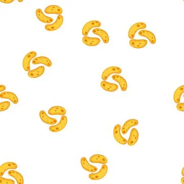 Pattern lactobacilli bacteria for healthy gut microbiome concept イラスト素材