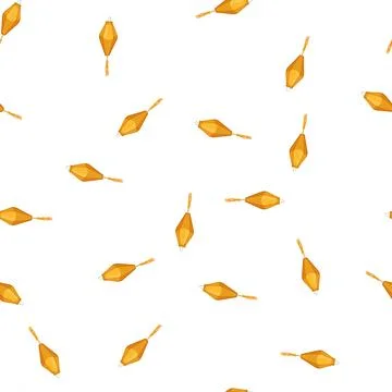 Pattern lamp asian lantern cartoon vector イラスト素材