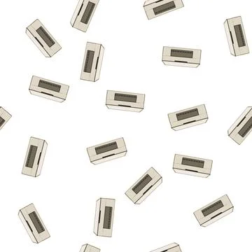 Pattern laser photo printer cartoon vector 库存插图