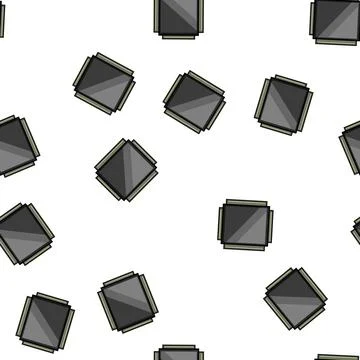 Pattern latte microchip cartoon vector Ilustración de archivo