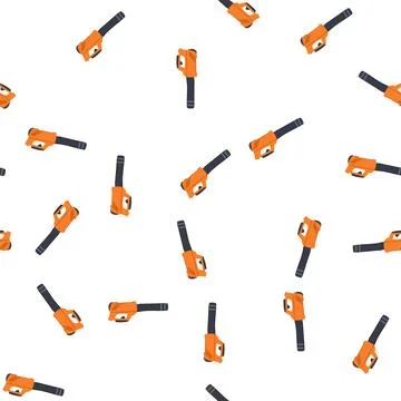 Pattern leaf blower tool for garden maintenance cleaning イラスト素材