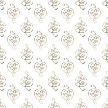 Pattern of leafs Stock Illustration