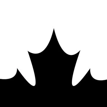 Pattern of leafs maple canada Illustrazione stock