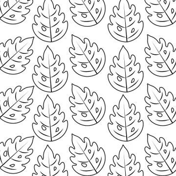 Pattern of leafs naturals background イラスト素材