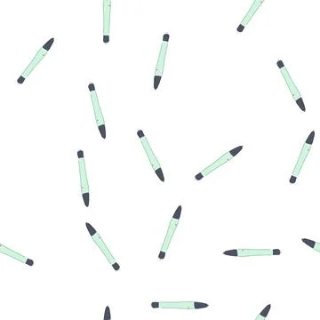 Pattern learning interactive whiteboard pen cartoon vector Illustrazione stock