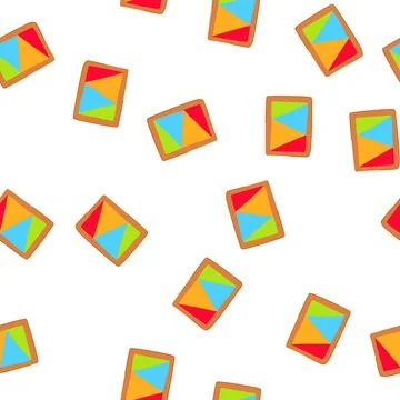 Pattern learning shape sorter cartoon vector Stock Illustration