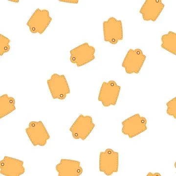 Pattern leather label flat vector icon design element 스톡 일러스트
