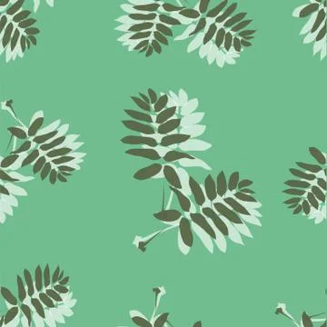 Pattern of leaves Stock Illustration