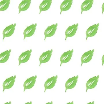 Pattern with leaves Stock Illustration