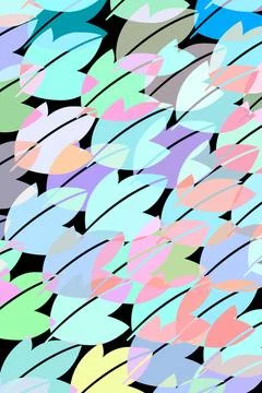 Pattern with leaves pattern with leaves Copyright: xZoonar.com/winoxevertz... Stock Photos