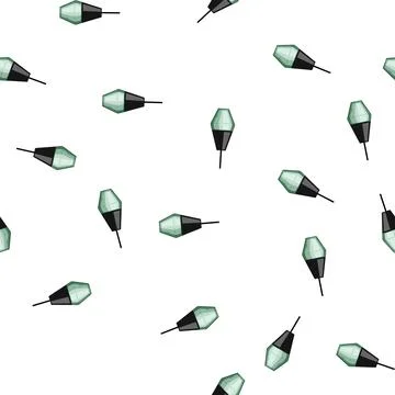 Pattern led pendant lights cartoon vector Stock Illustration