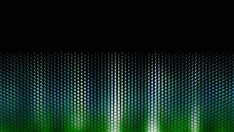 Pattern - LED strips. Abstraction. Fluctuation of a glittering canvas with a Stock Footage 152553328