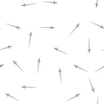 Pattern legend sword knight cartoon vector Stock Illustration