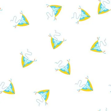 Pattern leisure kite cartoon vector 스톡 일러스트