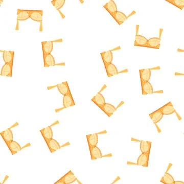 Pattern lette bra sexy cartoon vector Stock Illustration
