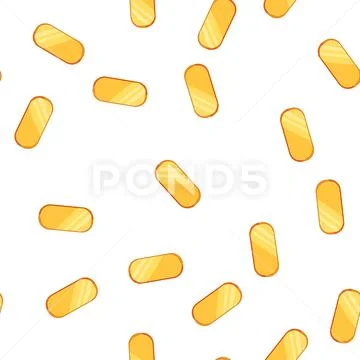 Pattern level gold game button cartoon vector 库存插图