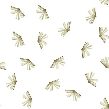 Pattern library book open cartoon vector イラスト素材