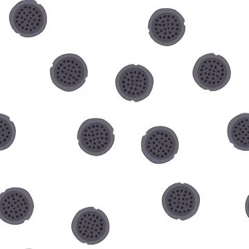 Pattern lid drain cover cartoon vector Stock Illustration
