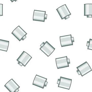Pattern lid metal tin can cartoon vector Stock Illustration