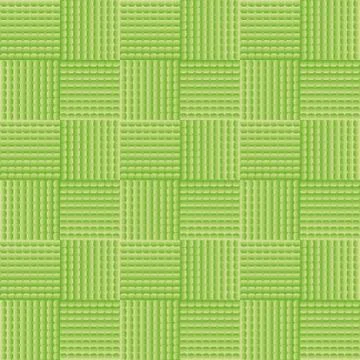 Pattern with light and dark green elements Stock Illustration