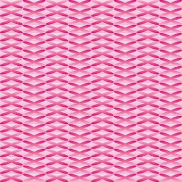 Pattern with light and dark pink decorations Stock Illustration