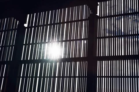 Pattern of light and shadow Stock Photos