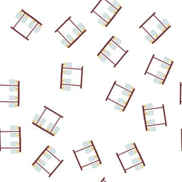 Pattern light chandelier cartoon vector イラスト素材