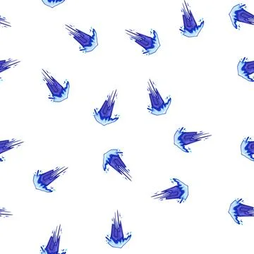 Pattern light laser gun beam cartoon vector 库存插图