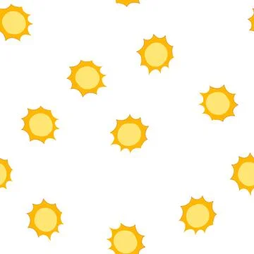 Pattern light sun cartoon vector 스톡 일러스트