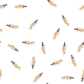 Pattern light sword effect cartoon vector Stockillustratie
