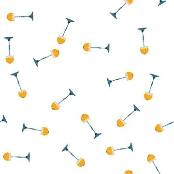 Pattern lighting torchere cartoon vector Stock Illustration