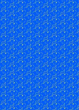 Pattern with lightning on a blue background Stock Illustration