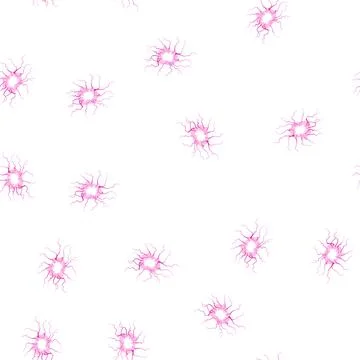 Pattern lightning electric orb cartoon vector Stock Illustration