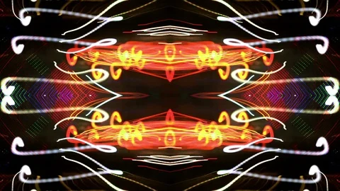 Pattern lights montage Stock-Footage 82252373