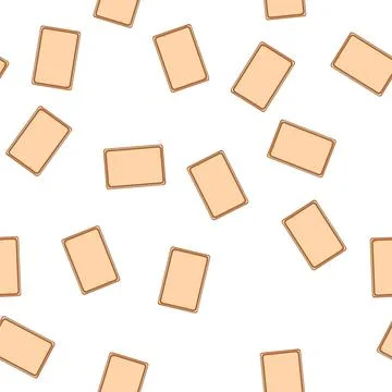 Pattern lightweight plastic cutting board cartoon vector Stock Illustration