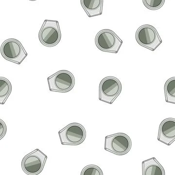 Pattern limit shower timer cartoon vector Stock Illustration