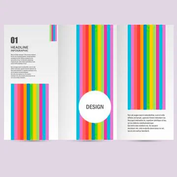 Pattern line abstract design in A4. Modern vector background イラスト素材