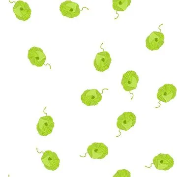 Pattern line ball yarn cartoon vector Stock Illustration