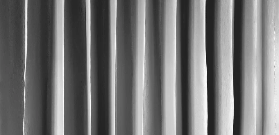 Pattern line of gray or Grey curtain for background or wallpaper Stock Photos