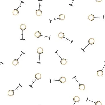 Pattern line light ring cartoon vector Stock Illustration