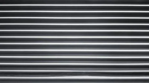 Pattern line of window shutter for background in black and white tone Stock Photos